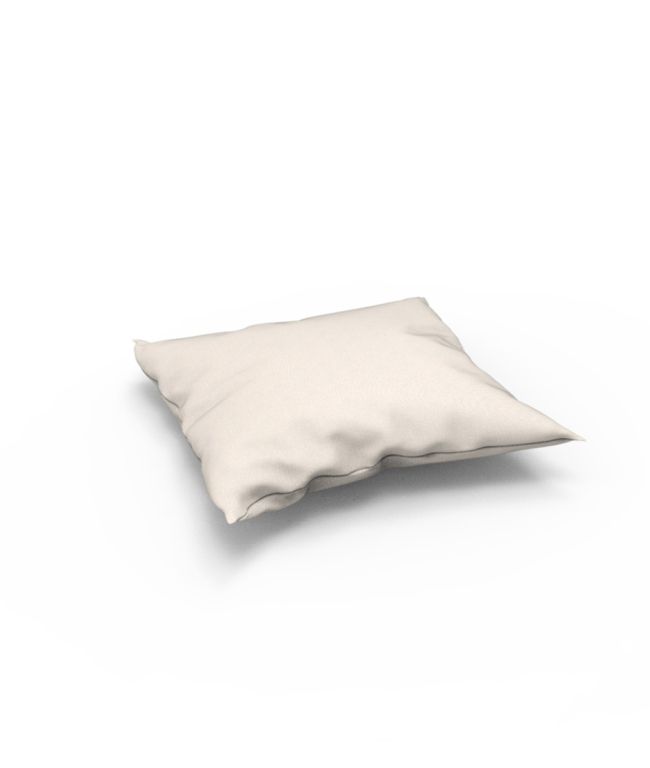 Set 5 cushions removable cover 40 x 40 Latte colour