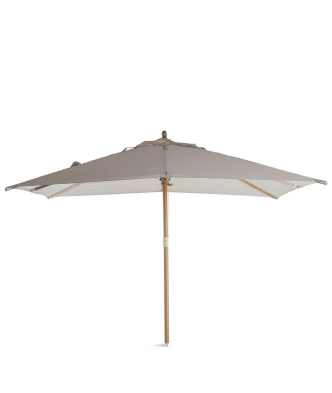 Square garden umbrella Lipari 400 x 400