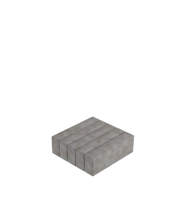 Set di 10 blocchi di cemento 50 x 10 H 16,5 cm per ombrellone Salento
