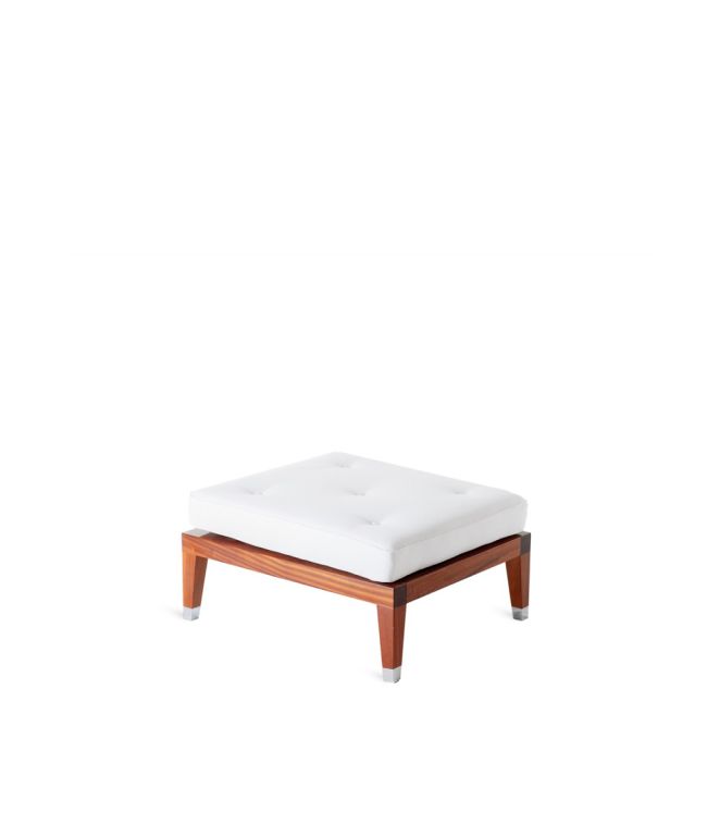 C'est la Vie rectangular coffee table in mahogany