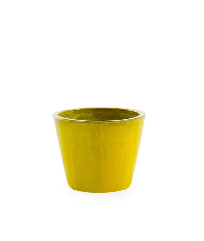 Pot in glazed stoneware Ø 40