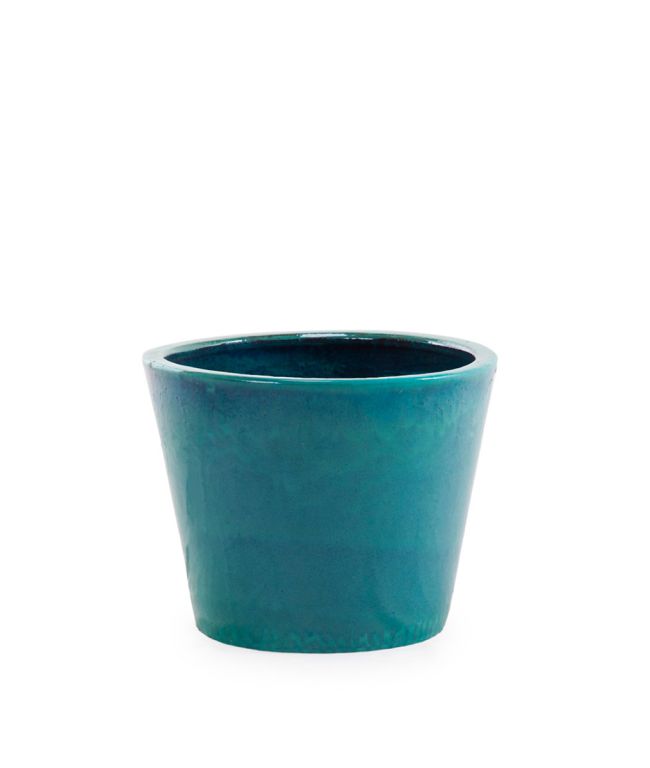 Pot in glazed stoneware Ø 50