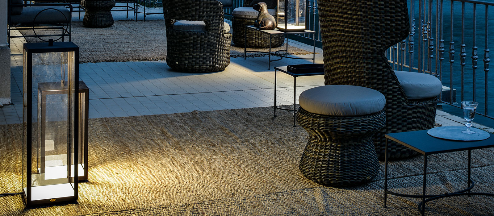 Battery patio on sale lanterns