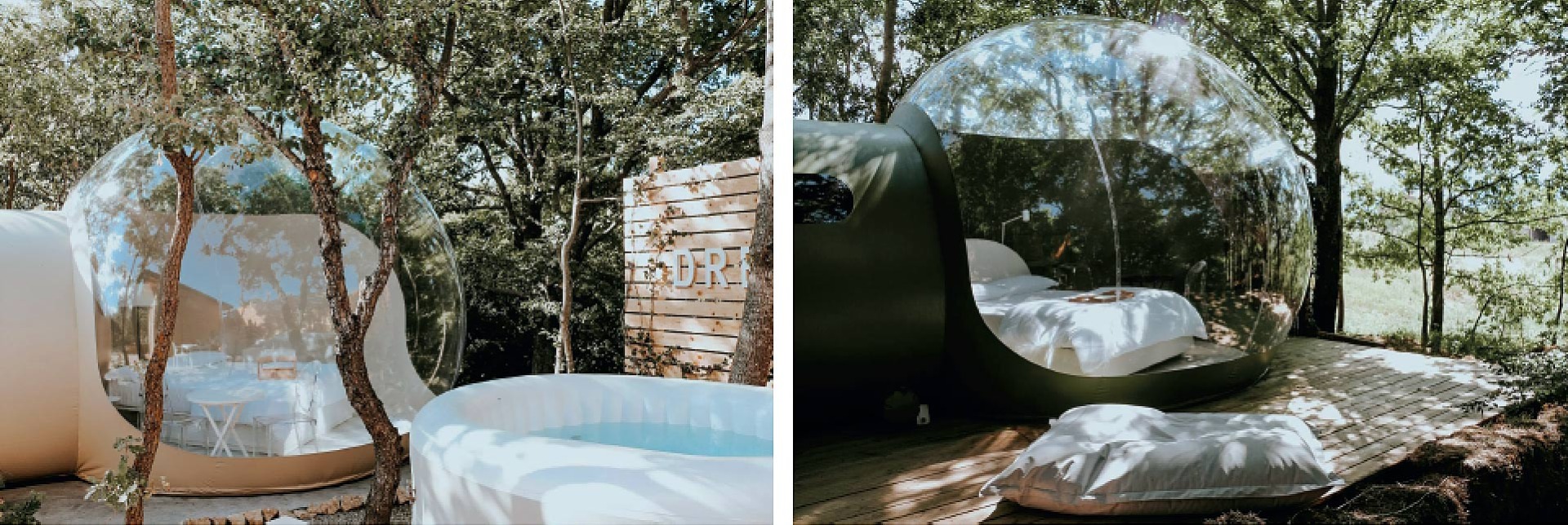 Bubble Camping - Unopiù Magazine Giro del Mondo